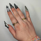 Press on nails - Bijoux croix Moonyx