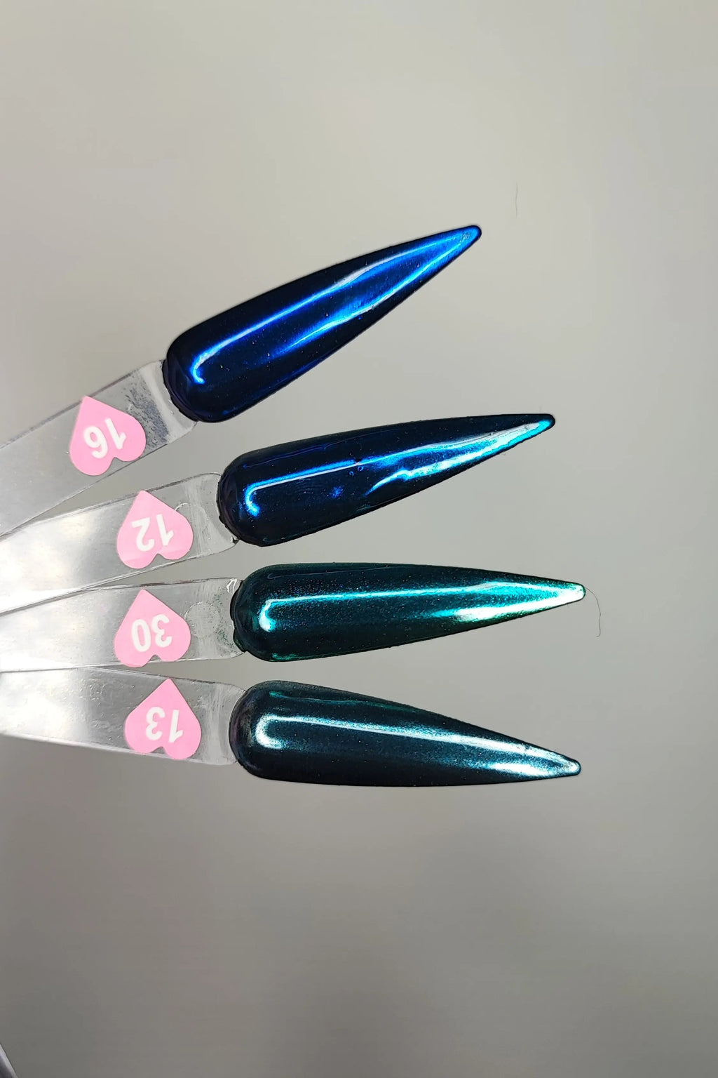 Press on nails - Chrome Moonyx