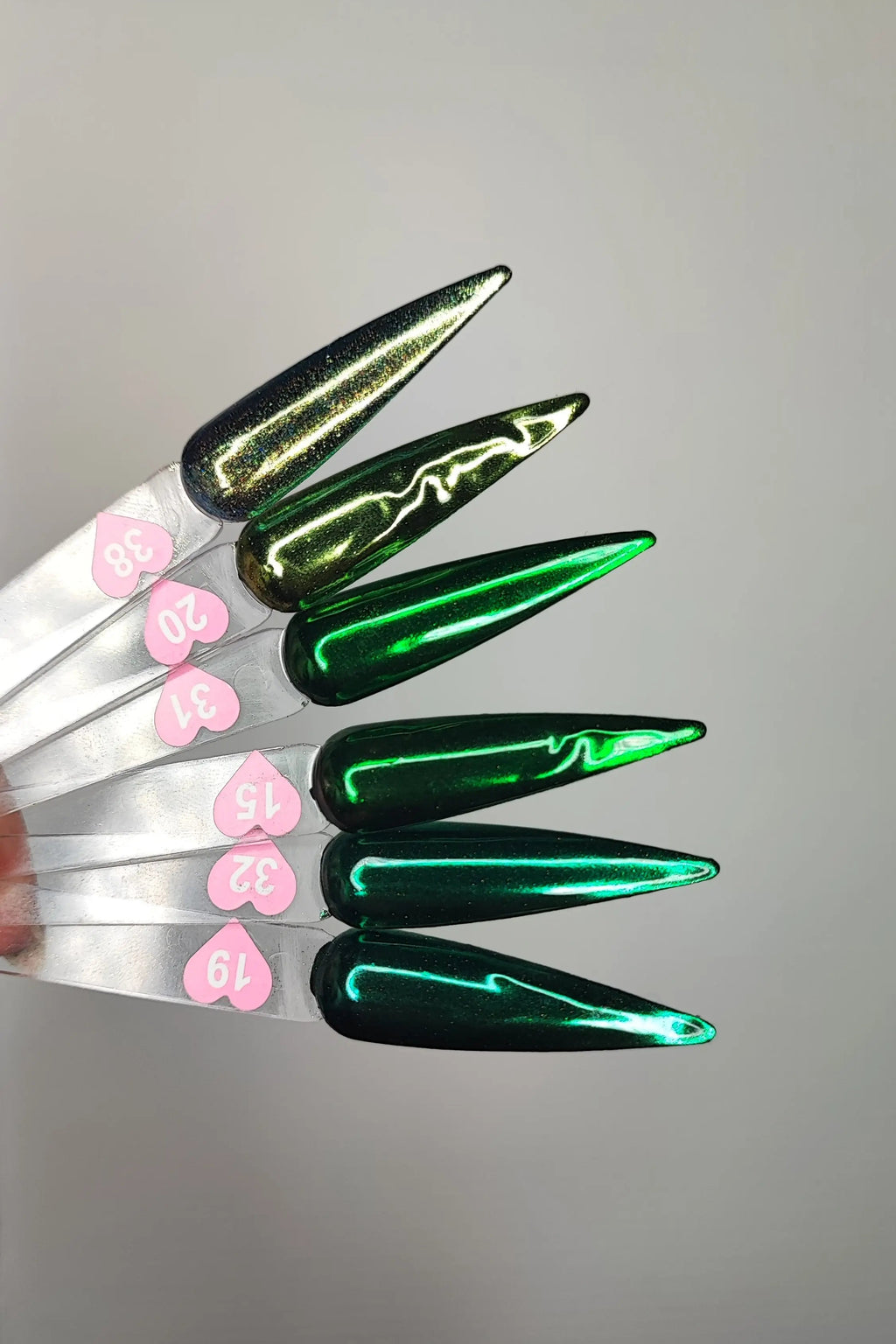 Press on nails - Chrome Moonyx