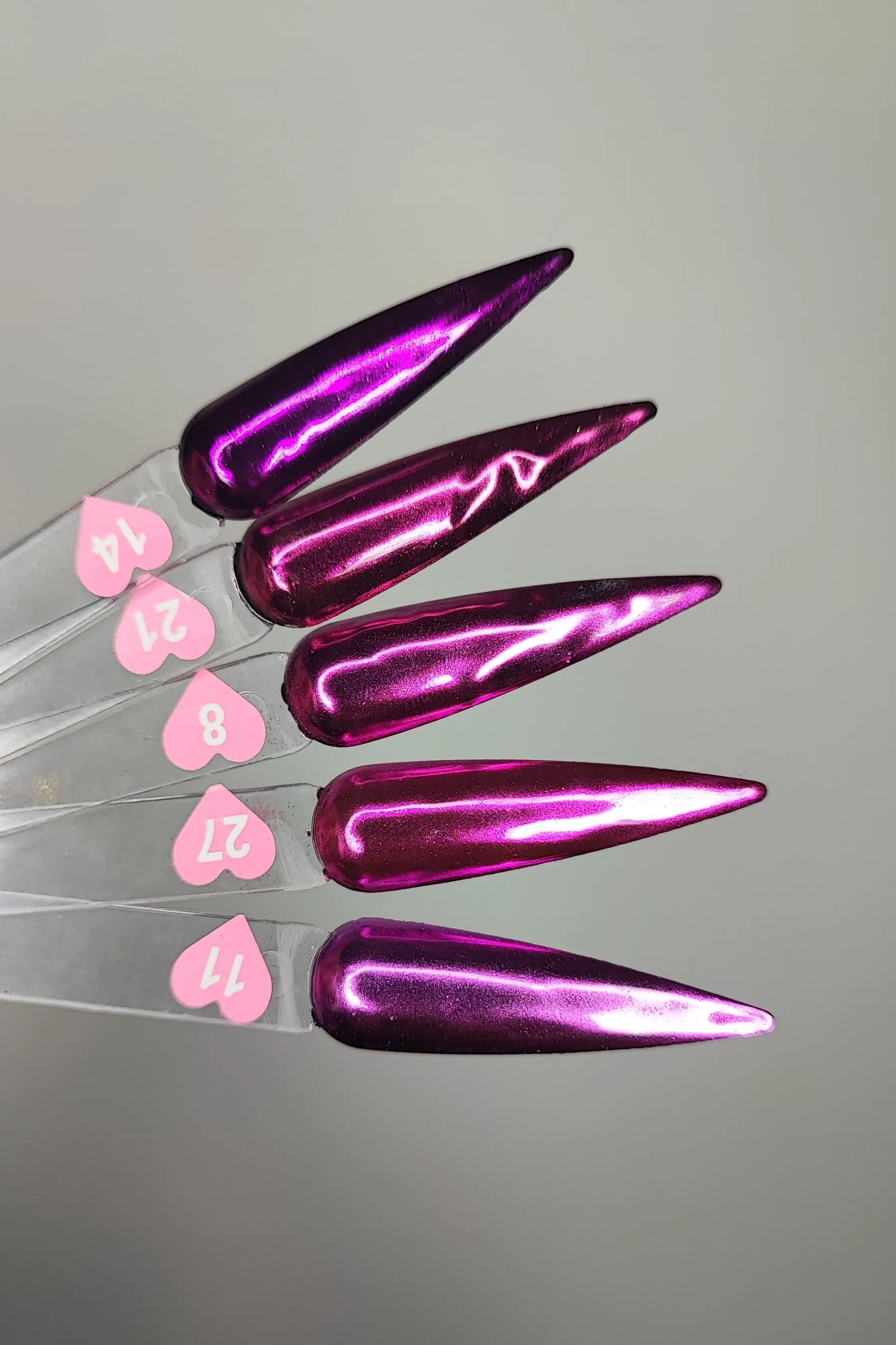 Press on nails - Chrome Moonyx