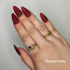 Press on nails - jelly red Moonyx