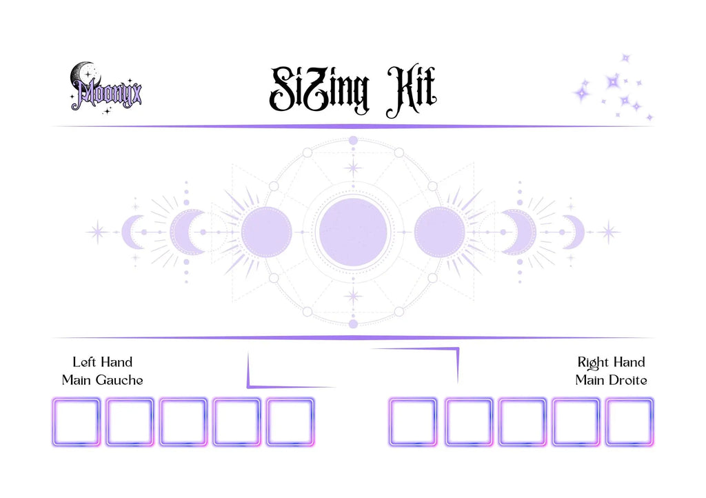 Sizing kit Moonyx
